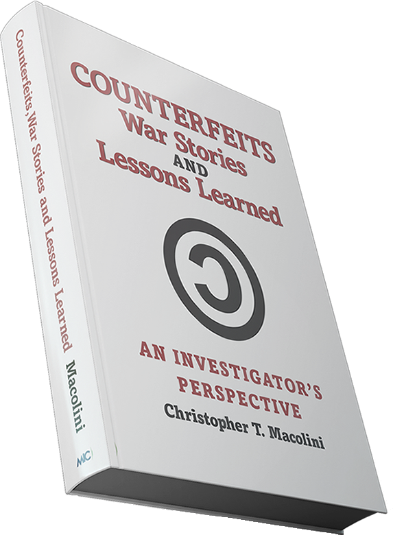 Counterfeits, War Stories and Lessons Learned Counterfeits, War Stories and Lessons Learned